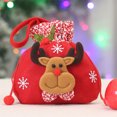 thumbnail image 1 of Ganfancp Bolsas con Asas para Regalos Navideños Artículos para Fiestas Navideñas Bolsas para Caramelos Bolsas para Decoración Navideña y Manzanas Bolsas para Regalos Atrás Ofertas de La Semana 1X Bol, 1 of 6