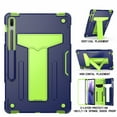 thumbnail image 4 of Galaxy Tab S8 11" Case (SM-X700/SM-T706), Epicgadget Dual Layer Hybrid Protective Cover with Kickstand Case for Samsung Galaxy Tab S8 11 inch (2022) Tablet (Navy Blue/Green), 4 of 5