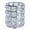 Silver, variant on Leodye 1PCS Large Capacity Makeup Brush Storage Box Dustproof Pen Holder with Lid Plastic Cylindrical Organizer -4.72x 4.33 in