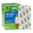 thumbnail image 6 of Curad Flex-Fabric Adhesive Bandages, 2"x4", 50 Count, 6 of 6