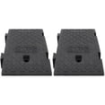 thumbnail image 3 of Masteelf 2pcs Practical Plastic Slope Ramp Threshold Ramp Mat Outdoor Car Use Slope Ramp, 3 of 8