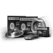Friction Master Rear Premium OE Brake Disc Rotors and Ceramic Pads BK3639c