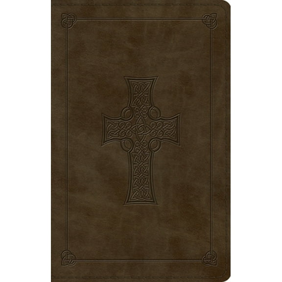 Pre-Owned Large Print Value Thinline Bible-ESV-Cross Design (Imitation Leather) 143355027X 9781433550270