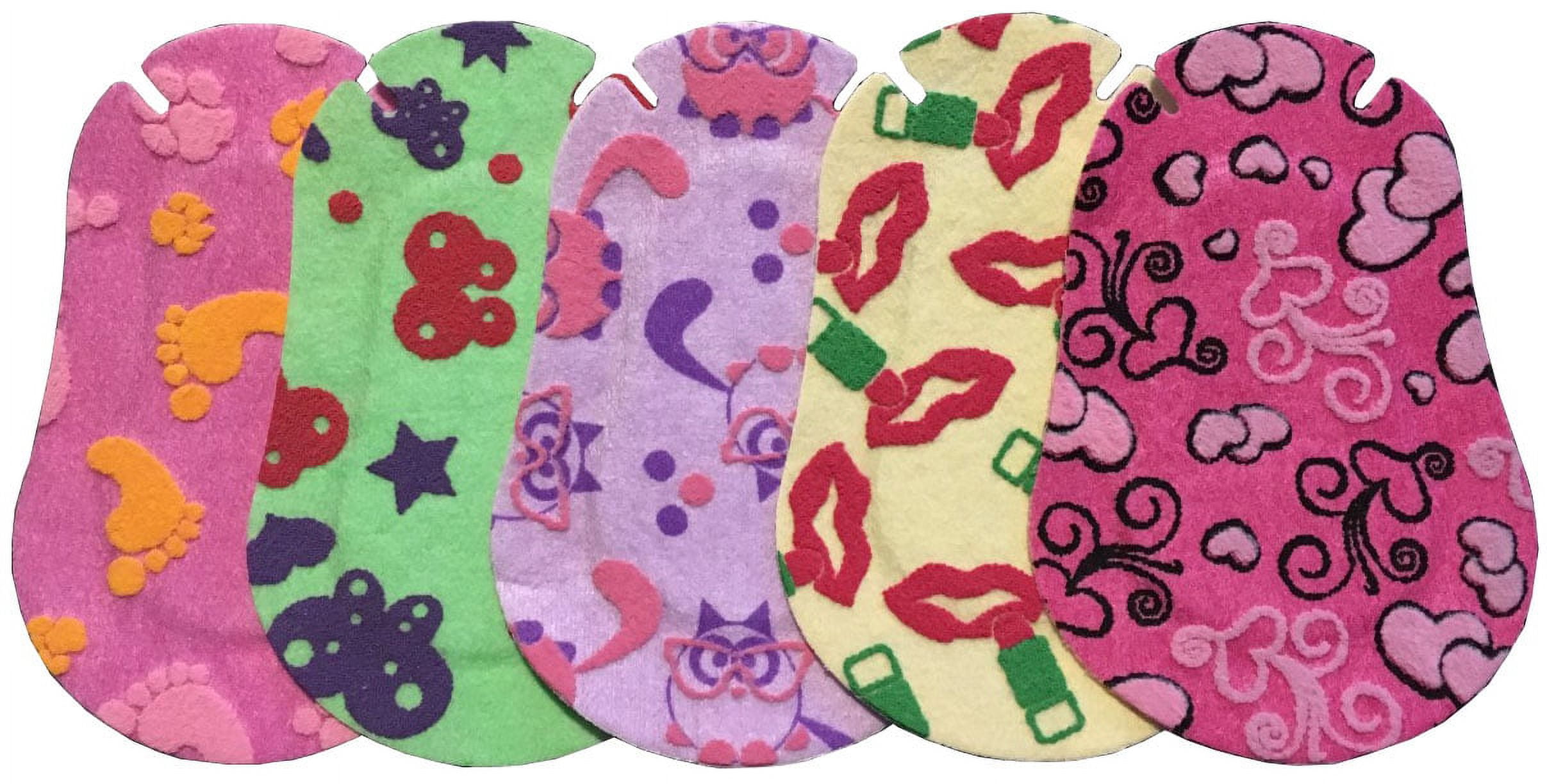 Ortopad Soft Bamboo Girls Eye Patches - Patterns with Textured Accents (50/box)