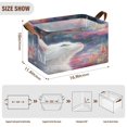 BZSMCE Collapsible Fabric Cube Storage Bins Cats and Tower Design