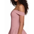 thumbnail image 3 of Women'S Off Shoulder Mini Dress Slimming Summer Sleeveless Corset Short Party Bodycon Y2K Dresses Pink S, 3 of 9