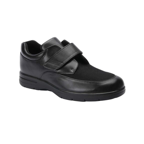 Drew Journey Ii Men Casual Shoe In Black/black Stretch