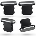 thumbnail image 2 of Tapones Antipolvo de 4 Piezas Sailing Compatibles con Iphone Negro, 2 of 5