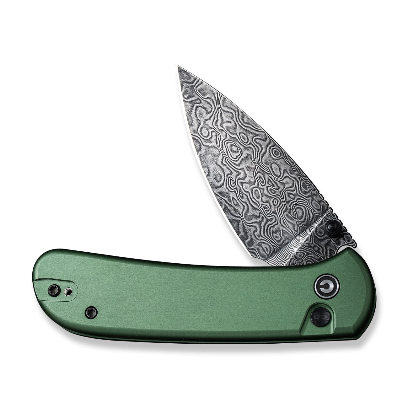 CIVIVI Qubit Pocket Folding Knife 2.98" Damascus Blade C22030E-DS1