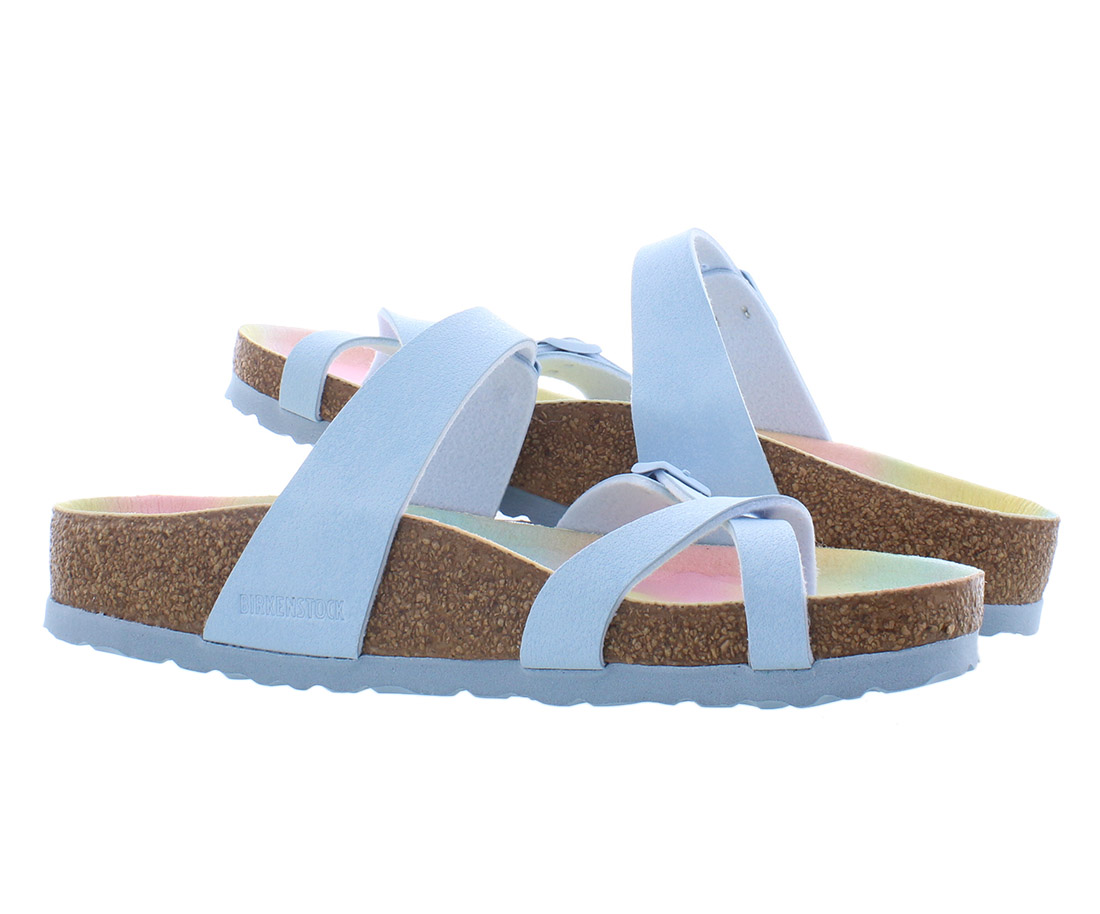 Birkenstock Mayari Unisex Shoes Size 4, Color: Sky