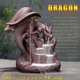 thumbnail image 1 of Decoración de cerámica leyfeng Dragón dinosaurio escupir niebla Incienso, 1 of 4