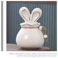 thumbnail image 5 of Ceramic Tea Jar Rabbit Shaped for Loose Leaf Tea Holder, 5 of 5