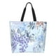 thumbnail image 1 of Balery Bird Butterfly Stripe Bolsa Tote Estilo Estético con Cremalleras, Bolsa de Hombro, Bolsa de Compras Grande y Plegable, 1 of 8