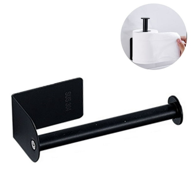 Self Adhesive Toilet Paper Holder Chrome, 3M Toilet Paper Holder, Stainless  Steel, Toilet Paper Roll Holder No Drilling for Bathroom And Kitchen 
