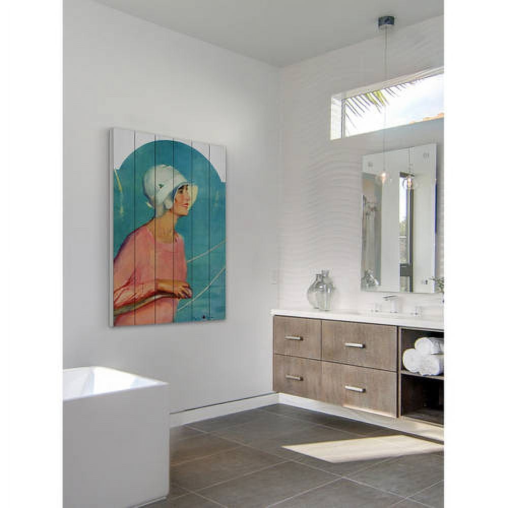 Marmont Hill "Sailing Attire" Painting Print on White Wood
