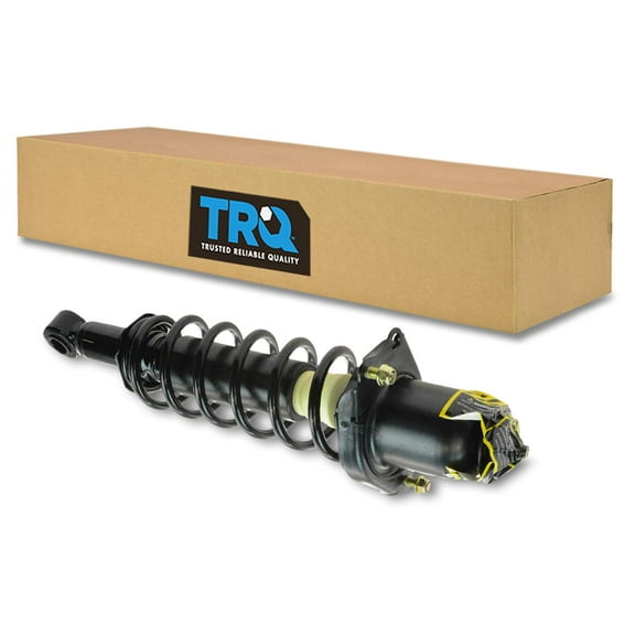 TRQ Rear Left Complete Strut & Coil Spring Assembly Drivers Side Fits Select 2004-2009 Toyota Prius