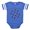 Royal Blue, variant on CafePress - Kiss Skulls_Bl_B - Cute Infant Baby Football Bodysuit