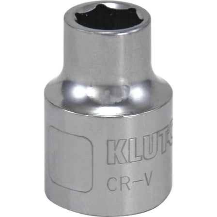 Klutch Socket, Metric, 7mm, 3/8in.-Drive, 6-Pt.