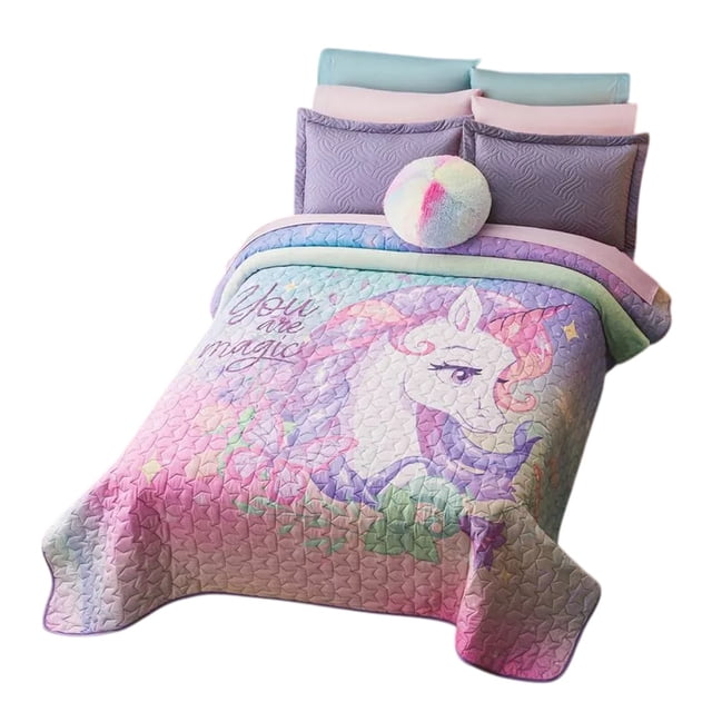 Edredón Neo Unicornio Poliéster Ind/Mat Concord