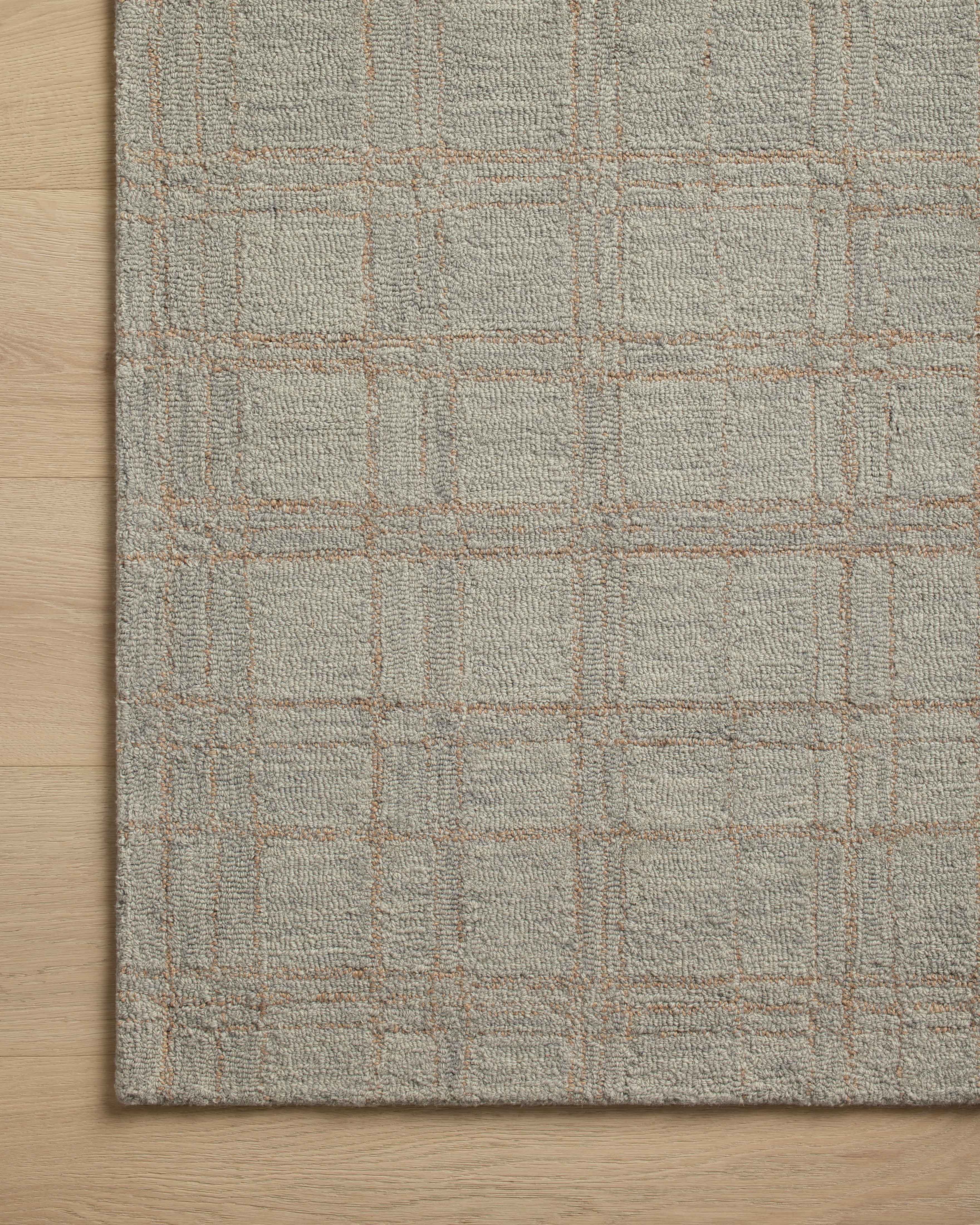 Chris Loves Julia x Loloi Polly Fog / Wheat 3'-6" x 5'-6" Accent Rug