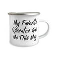 thumbnail image 2 of My Favorite Operator Gave Me This Mug. 12oz Camper Mug, Operator Present From Friends, Funny For Colleagues, 2 of 2