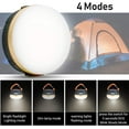 thumbnail image 2 of LED Tente de camping Lumière avec 3 modes de Lumière Rechargeables, Utilisé pour le camping / Randonnée / Pêche / Ouragan / Urgence, 2 of 7