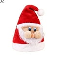 thumbnail image 2 of Cheer US Christmas Hat, Santa Hat, Xmas Holiday Hat for Unisex Adults, Extra Thicken Classic Fur for New Year Festival Party Supplies, 2 of 9