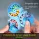 thumbnail image 4 of Juguetes educativos para niños Desarrollo de inteligencia Cubo de Rubik Cerebro en movimiento 6 años 8 cuentas mágicas de intercomunicación Punta de dedo giratoria de seis lados Frijol mágico, 4 of 5