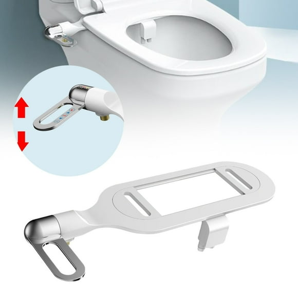 Clearance Sale!Smart Toilet Flusher Ultra Thin Smart Toilet Flusher Kit Self Cleaning Nozzle Smart Toilet Seat Flusher 2 Modes Toilet Seat Bidet Mechanical Flusher For Wash Easy