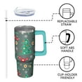 thumbnail image 3 of 30oz Christmas Elk Tumbler with Handle, Festive Holiday Coffee Cup with Straw Lid, Winter Stainless Steel Insulated Mug, Gifts for Women Men, 3 of 5