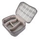 thumbnail image 1 of Caja Organizadora De Cables, Organizador Resistente Al Agua Para Bolsas De Cables, Color Gris Para Viajes, 1 of 7