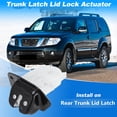 thumbnail image 3 of Actuador de bloqueo del pestillo trasero Unique Bargains 90502-CY00A para Nissan Pathfinder 2009-2012 para Nissan Quest 2011-2017 Actuador de bloqueo de la puerta trasera 90502CY00A/NI1911106C 4 pines, 3 of 7