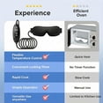 thumbnail image 5 of FACEMOON Heated Eye Mask, USB Warm Compress, Dry Eye & Fatigue Relief, Adjustable Strap, Black, 5 of 9