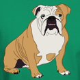 thumbnail image 3 of CafePress - Sitting Bulldog Dark T Shirt - Men's Classic Graphic Cotton T-Shirt, 3 of 4