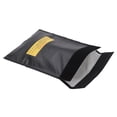 thumbnail image 4 of Lipo Battery Bag, Convenient To Use Lipo Explosion Proof Bag Long Service Life High Reliability Practical To Use  for Workshop Black,Red,Silver, 4 of 7