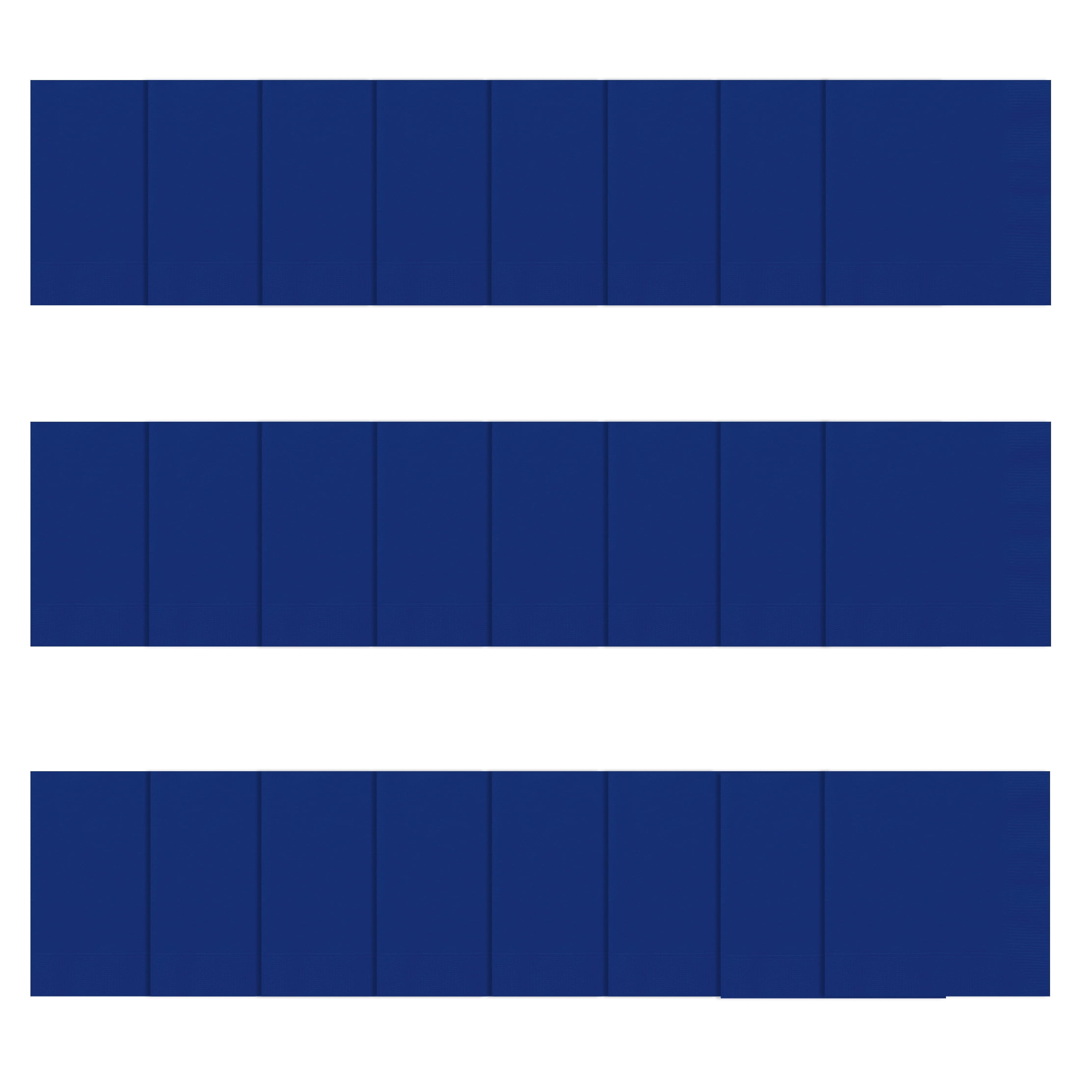 24CT 6.5IN x 6.5IN Navy Disposable Paper Napkins by Way To Celebrate
