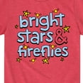 thumbnail image 3 of Instant Message - Bright Stars And Fireflies - Toddler & Youth Short Sleeve Graphic T-Shirt, 3 of 6