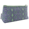 Clinique By Jonathan Adler Green & Purple Cosmetic Makeup Travel Bag