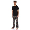 thumbnail image 2 of Mortal Kombat Pajama Lounge Pants Men's Allover Character Squares Design Adult Loungewear, 2 of 5
