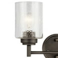 thumbnail image 2 of 45885OZ Kichler Lighting Winslow - 2 Light Bath Vanity Approved for Damp Locations - with Contemporary inspirations - 12.75 inches wide-Olde Bronze, 2 of 3