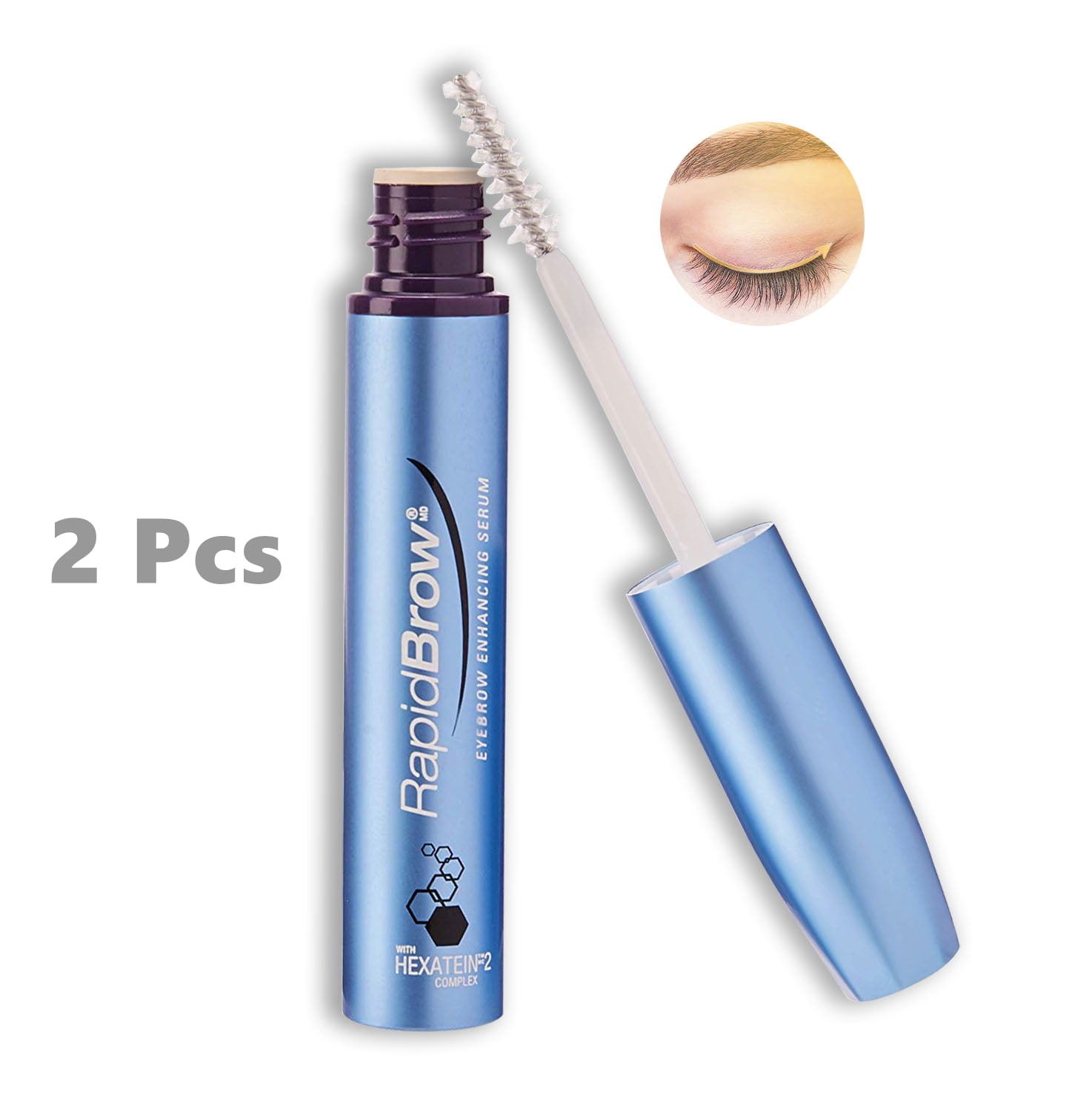 Rapid Brow Eyebrow Enhancing Serum, 0.1 fl. oz 2 Pcs