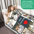 thumbnail image 4 of Custom Blanket with Picture,Skin Friendly and Wrinkle and Fade-Resistant Perfect Personalized Gift for Halloween Christmas Couples Family and Friends (30'' X 40'', A3), 4 of 6