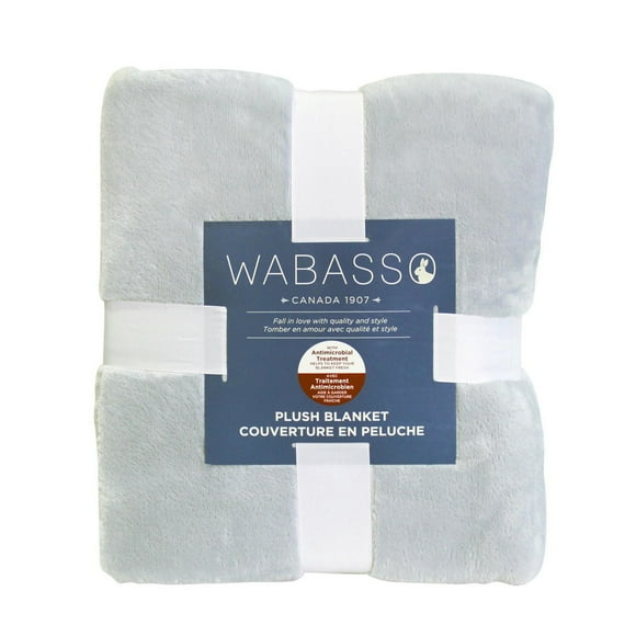 Wabasso Grey Blanket