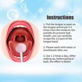 thumbnail image 2 of 4-Pack Silicone Tongue Cleaner Children's Tongue Brush Baby Portable Tongue Scraper (Random Color), 2 of 5