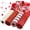 Multicolor, variant on 2/3/4 Roll 10 Inch Decorative Mesh Ribbon Rolls, Fabric Mesh with Foil for Wreaths Front Door Decor Christmas Festival Party Accessories Party Decoration Supplies (10yds/roll)