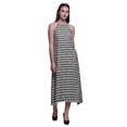 thumbnail image 1 of Bimba Geometric Summer Holiday Party Halter Neck Beachwear Women BacklessÂ&nbsp;Dress-Small, 1 of 6