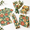 Green 2, variant on Green 5 20x14 Inch Gift Wrap Tissue Paper with Leaf Design, 50 Count