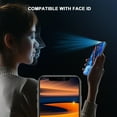thumbnail image 3 of SHIQI-2 Pack Privacy Screen Protector for iPhone 14 Plus/13 Pro Max, Privacy Screen iPhone 13 Pro Max 6.7 Inch Tempered Full Screen Glass Film, Anti-Spy, Bubble Free, Case Friendly, 3 of 4