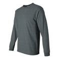 thumbnail image 2 of Ultra Cotton Long Sleeve T-Shirt, 3XL, Dark Heather, 2 of 3