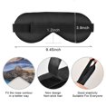 thumbnail image 7 of IAUYY Sleep Mask, Super Soft Eye Masks with Adjustable Strap, Lightweight Comfortable Blindfold,Perfect Blocks Light for Men Women Sleeping Cat, 7 of 7